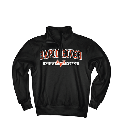 RRK 1/4 Zip Black