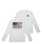 RRK Long Sleeve Moisture-Wicking Men's Tee/White