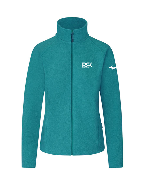 RRK Women's Fleece Jacket-Teal