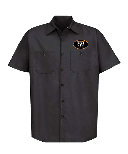 RRK Industrial Work Shirt-Black