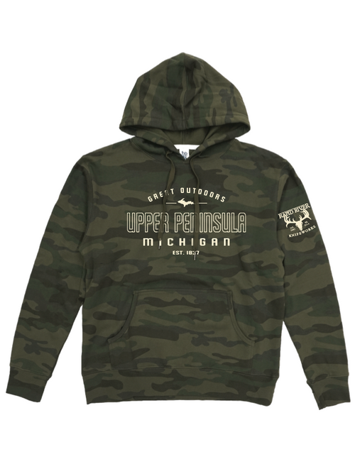 RRK Camo Hoodie Forest Green