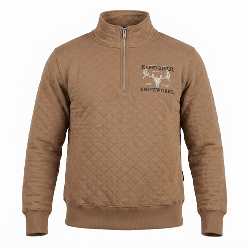 RRK Diamond Quarter Zip w/embroidered logo